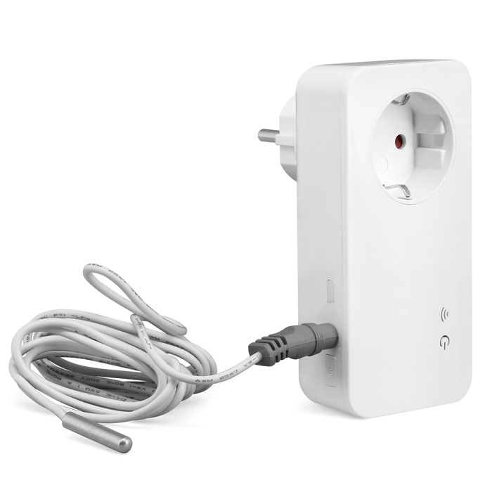 Wi-Fi Tuya розетка с датчиком температуры SimPal-TY130